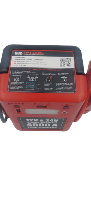 Jump Starter - Multi Volt - 4000ah