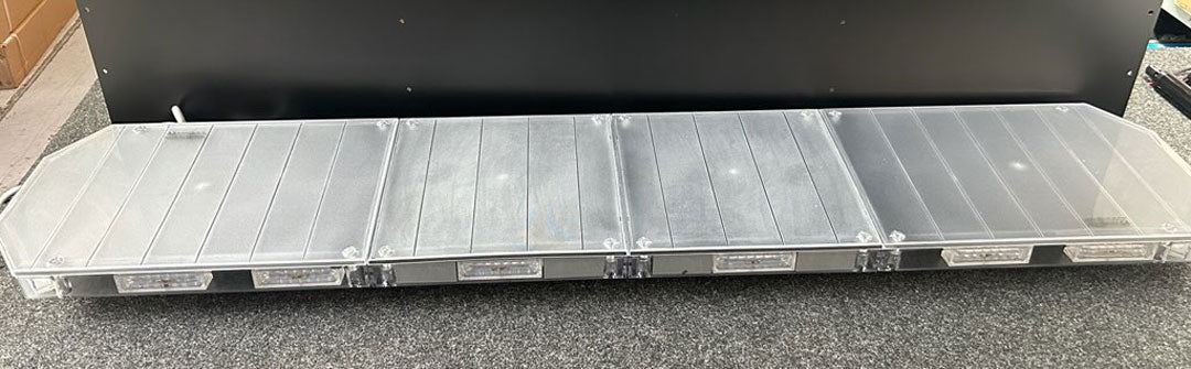 505 Clear Amber Emergency Light Bar