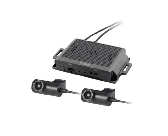 Commercial Grade 2 Channel Dash Cam 1080P - 128 GB SD Card