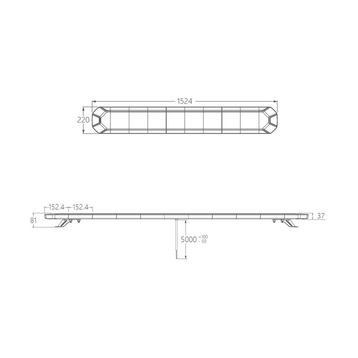 Emergency Light Bar TA91