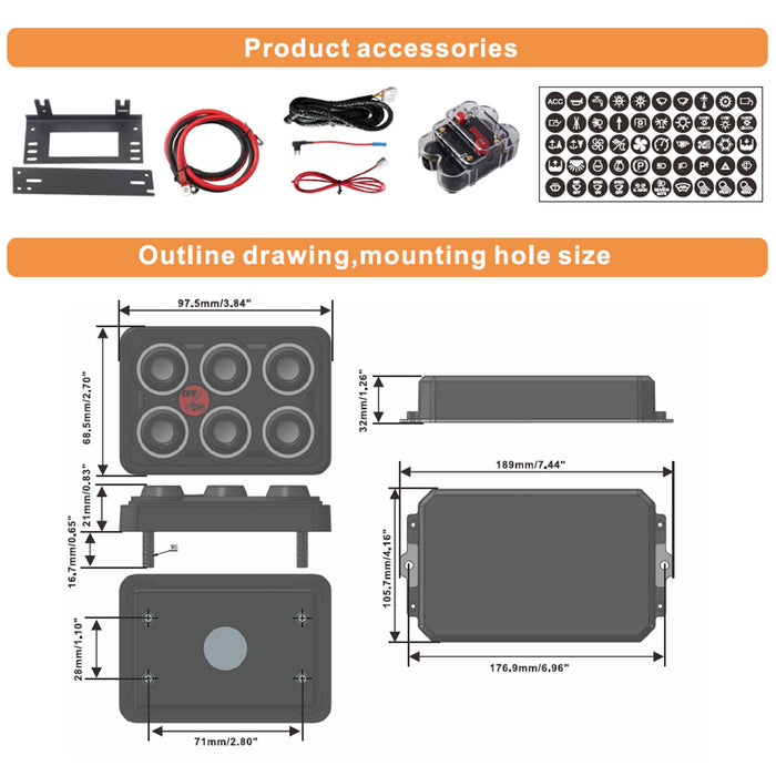 Switch Panel System ISP-082
