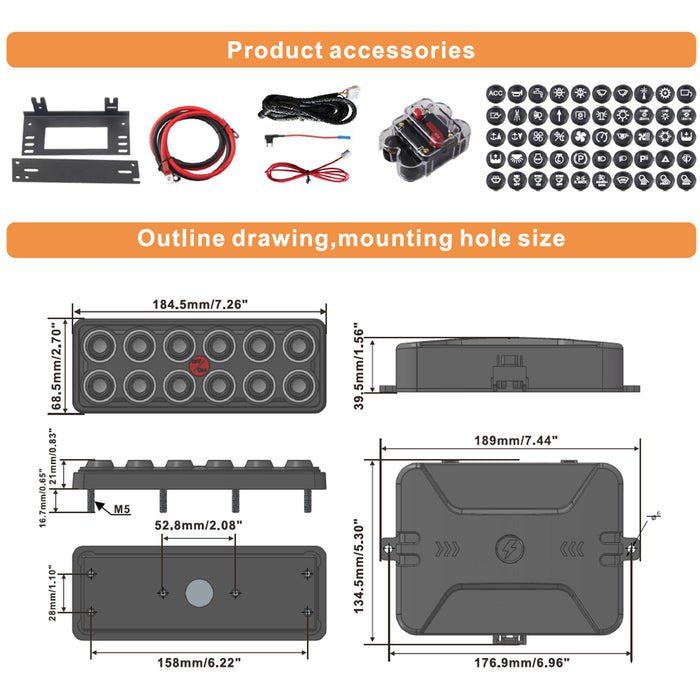 Switch Panel System ISP-083