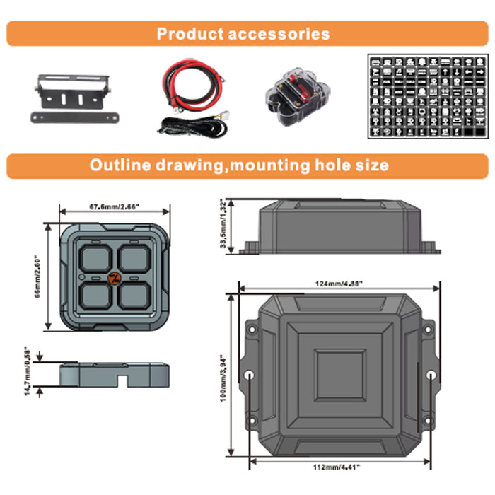 Switch Panel System ISP-095