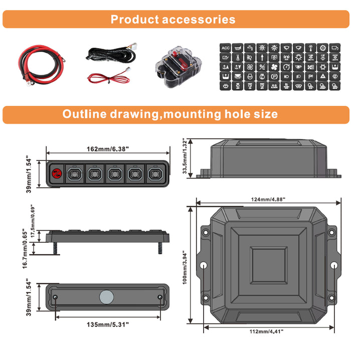 Switch Panel System ISP-096