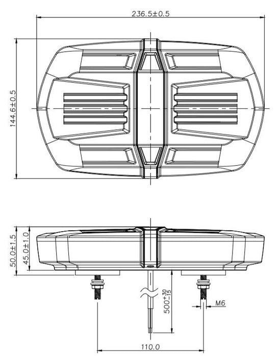 9" Light Bar
