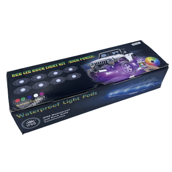 RGB LED Rock Light Kit (High Power)