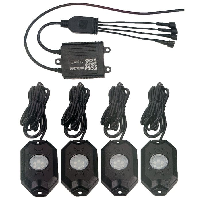 RGB LED Rock Light Kit (High Power)