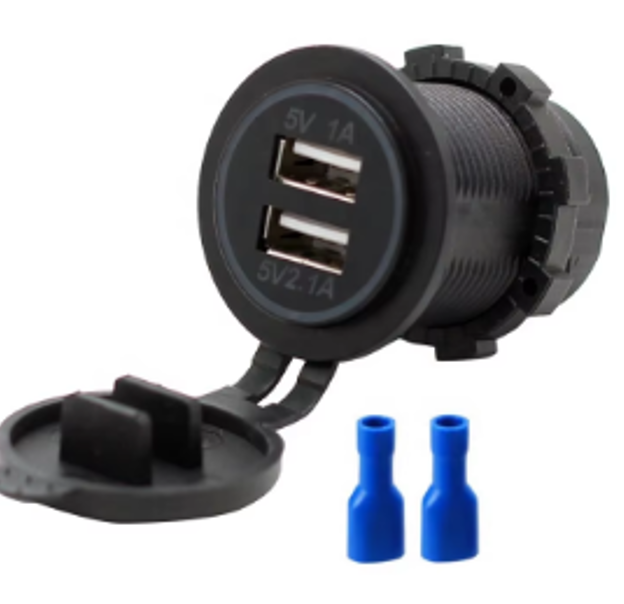 Dual USB Charger Socket