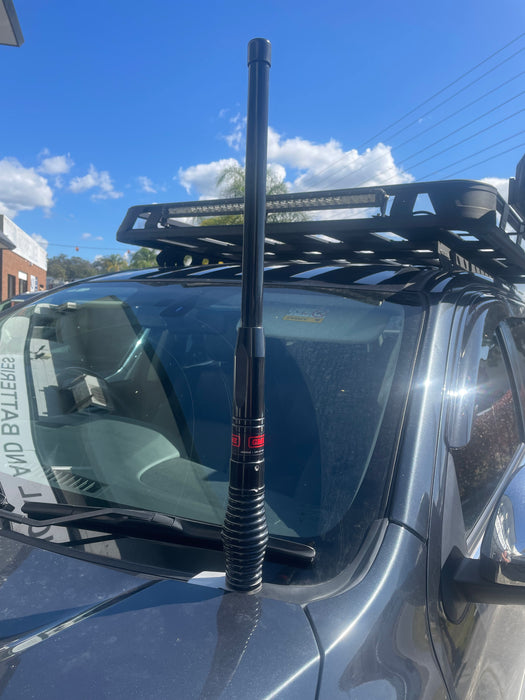 Bonnet Mount Antenna Bracket - current model Mitsubishi Pajero Sport