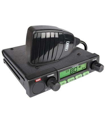 GME Compact 80 Channel UHF CB Radio w/ Full Spectrum Backlighting