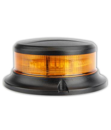 LED Low Profile Beacon - Amber Lens/ Amber