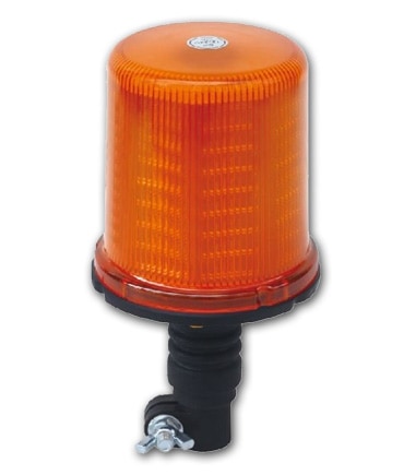 LED Beacon Din Mount Amber - 24cm