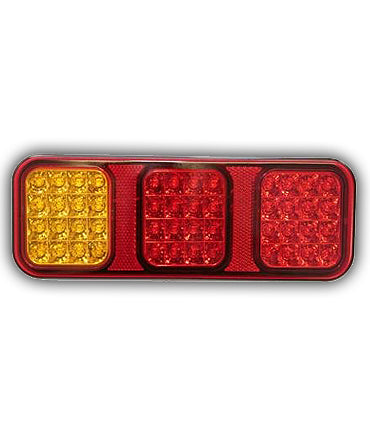 Single Signal LED Light Amber/ Red/ Marker - 27cm