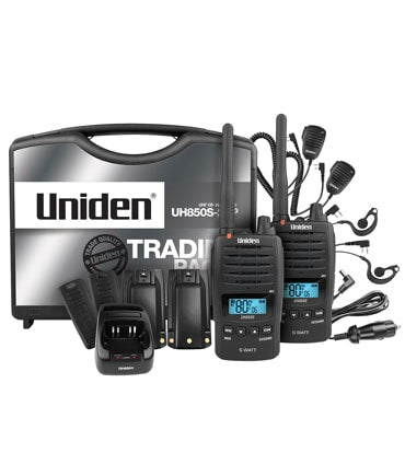 Uniden UHF 80 Channel Tradies Pack