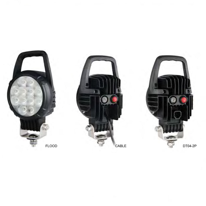 Slim Work Light with Switch & Handle