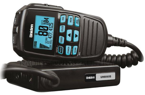 Uniden 80 Channel Compact UHF W/ Colour Backlit Display